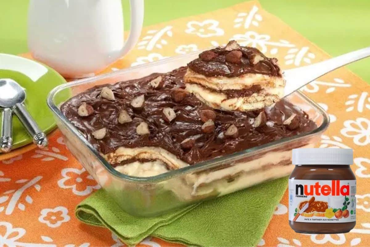 Pavê de Nutella Veja Como é Simples Fazer