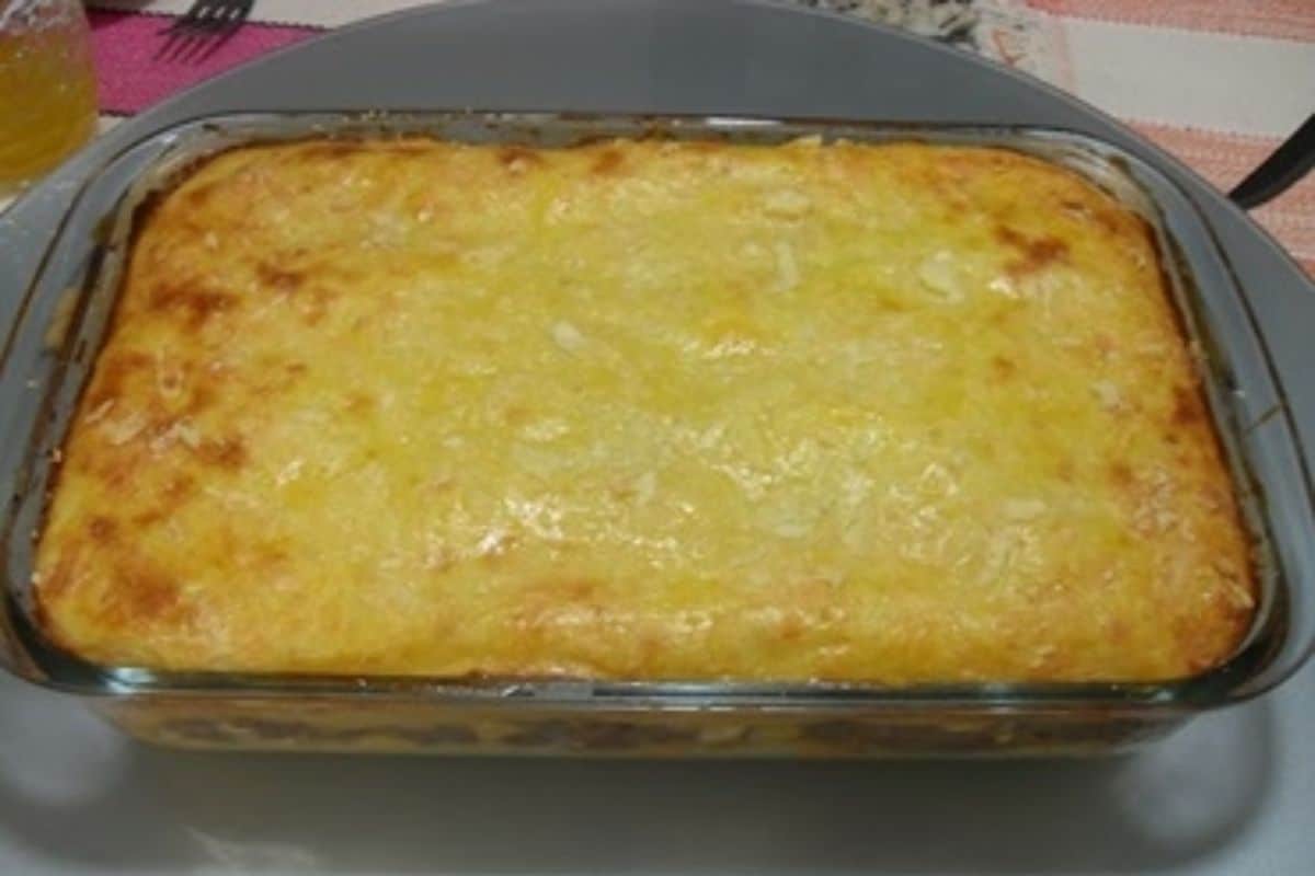 Torta de Batata Fica Uma Verdadeira Delícia