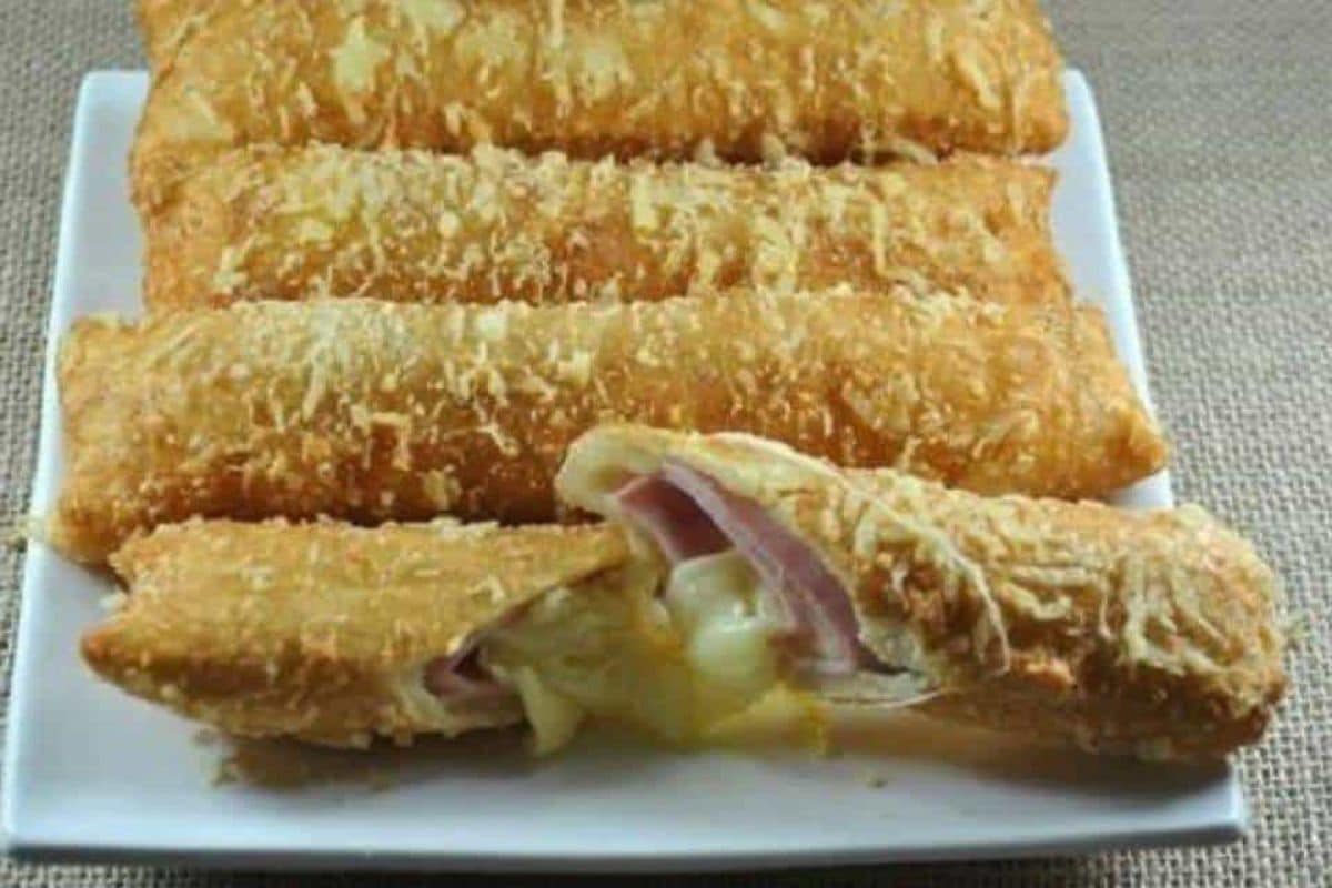 Cigarrete De Presunto e Queijo: Fica uma Verdadeira Delícia