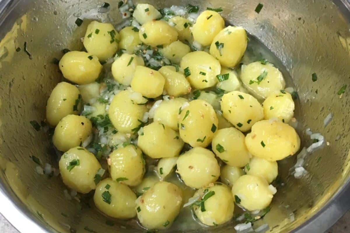 Salada de Batatinha: Fica Divina