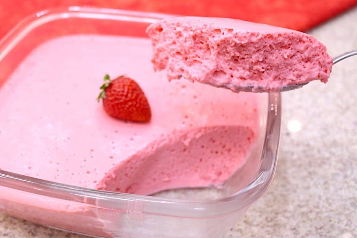 Mousse de Morango