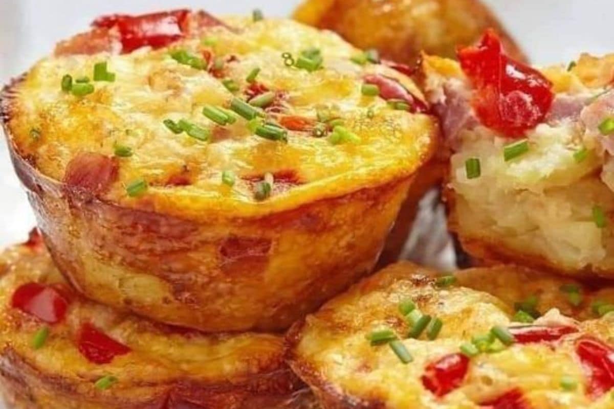 Omelete de Forno com Legumes