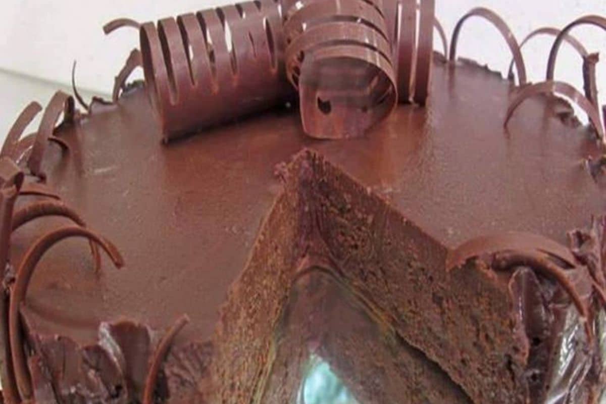 Receita de Torta Mousse de Chocolate
