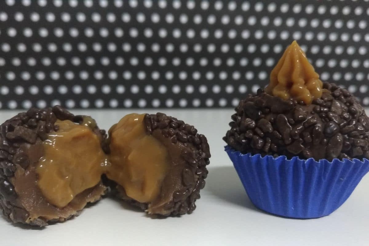 Brigadeiro Recheado Com Doce de Leite: Amo Essa Receita