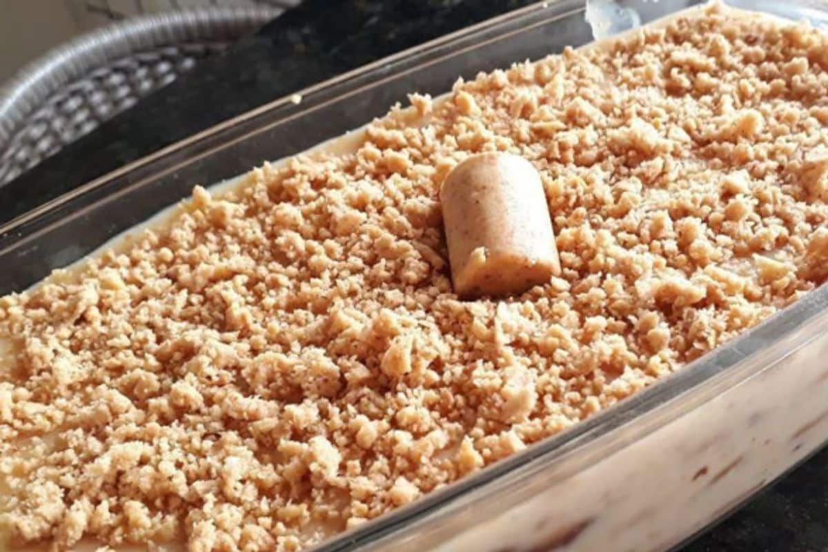 Pavê de Paçoquinha Com Chocolate Branco: Vem Aprender Comigo