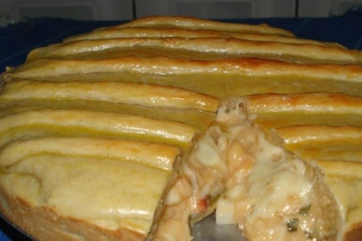 Torta Cremosa De Palmito: Fica Uma Delicia