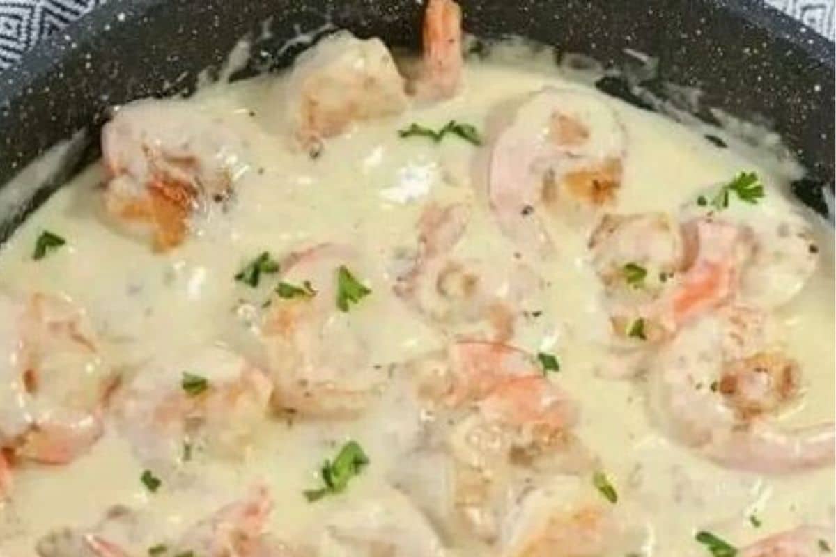 Camarão Cremoso Ao Alho Fica Irresistível