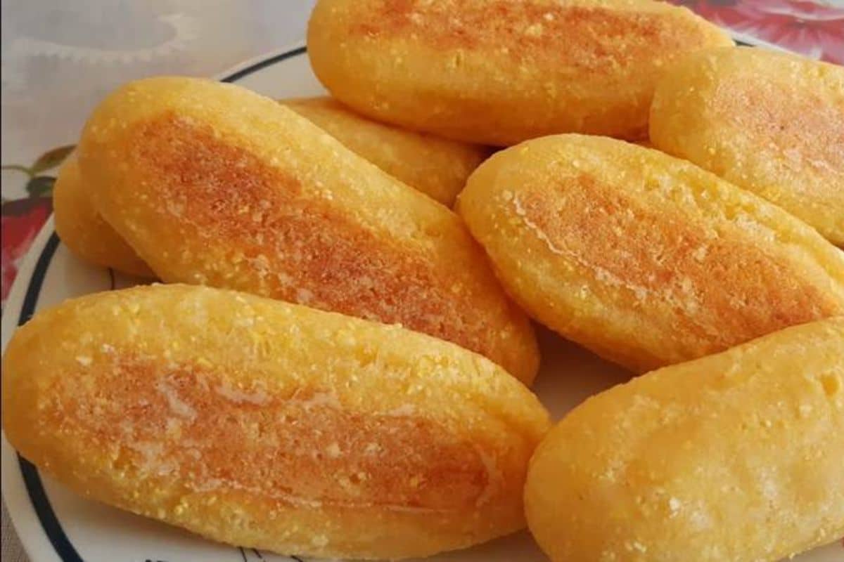 Pão de Fubá Sem Farinha Fica Delicioso