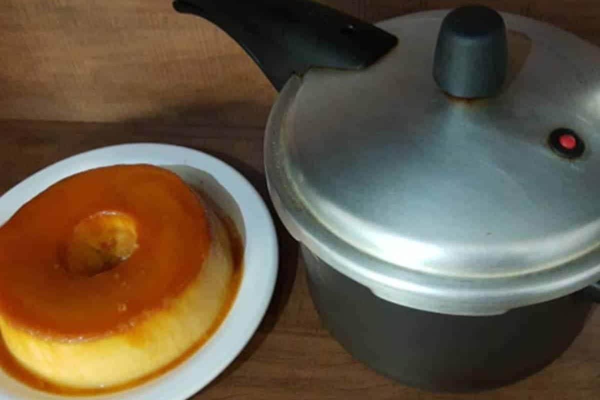 Pudim na Panela de Pressão Muito Rápido