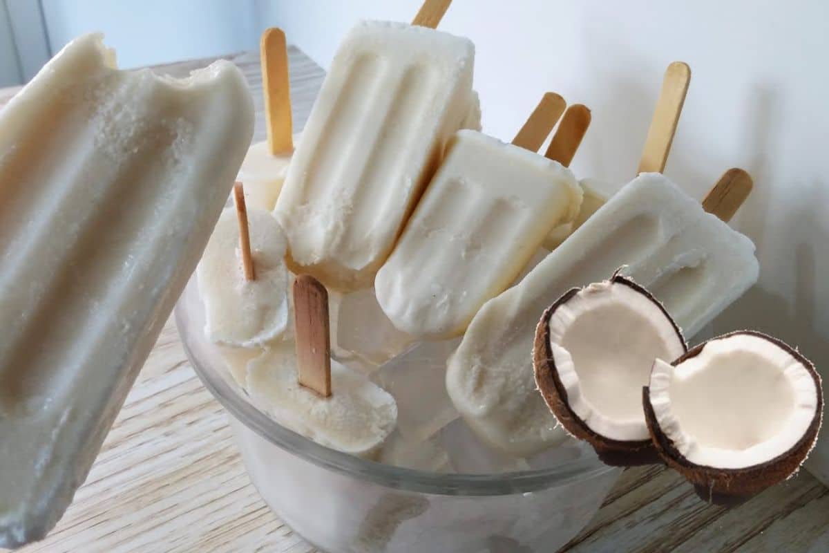 Picolé de Coco: O sabor tropical que vai refrescar o seu verão