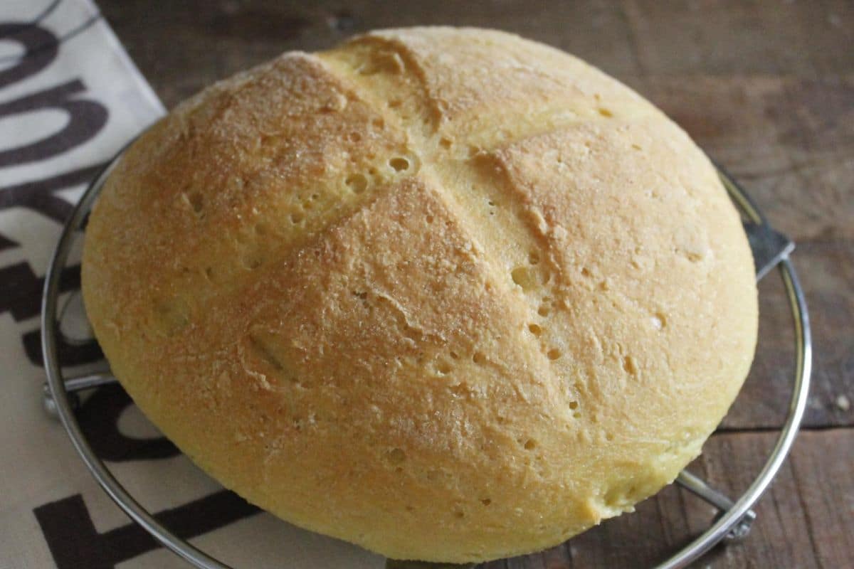 Pão de Fubá Sem Farinha