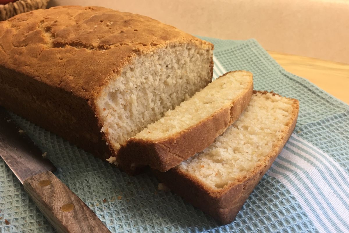 Pão Natural de Banana Sem Farinha