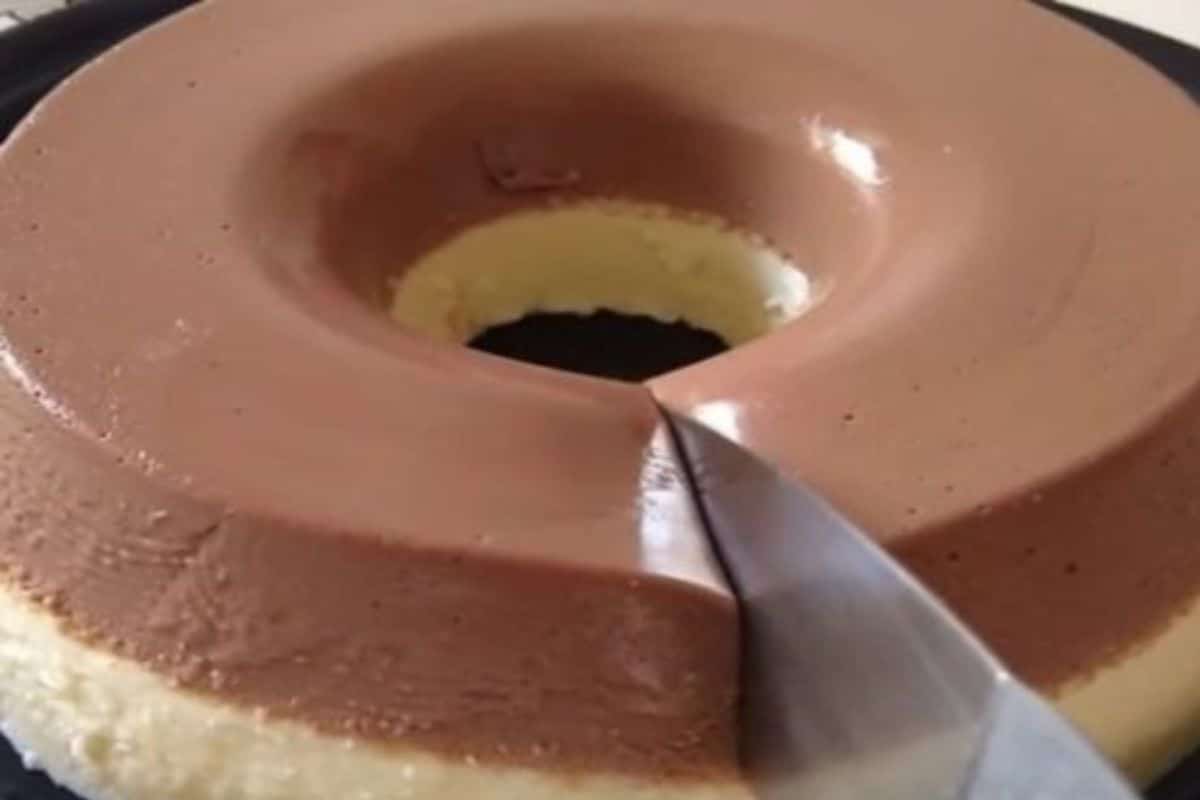 Pudim Prestígio de Liquidificador Delicioso