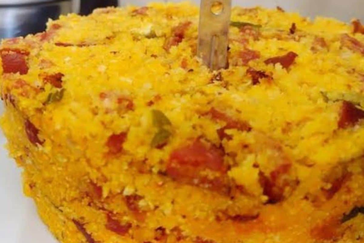 Cuscuz temperado simples