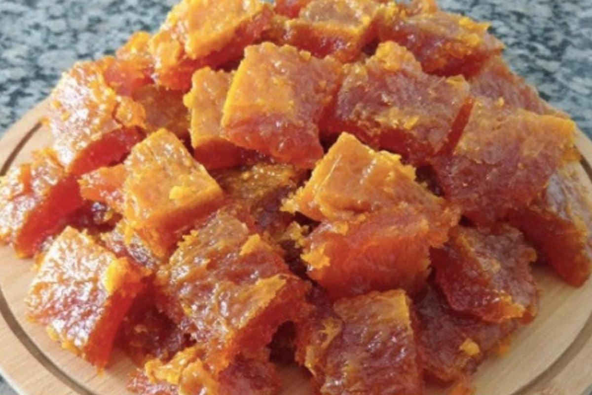 Doce de corte de abóbora