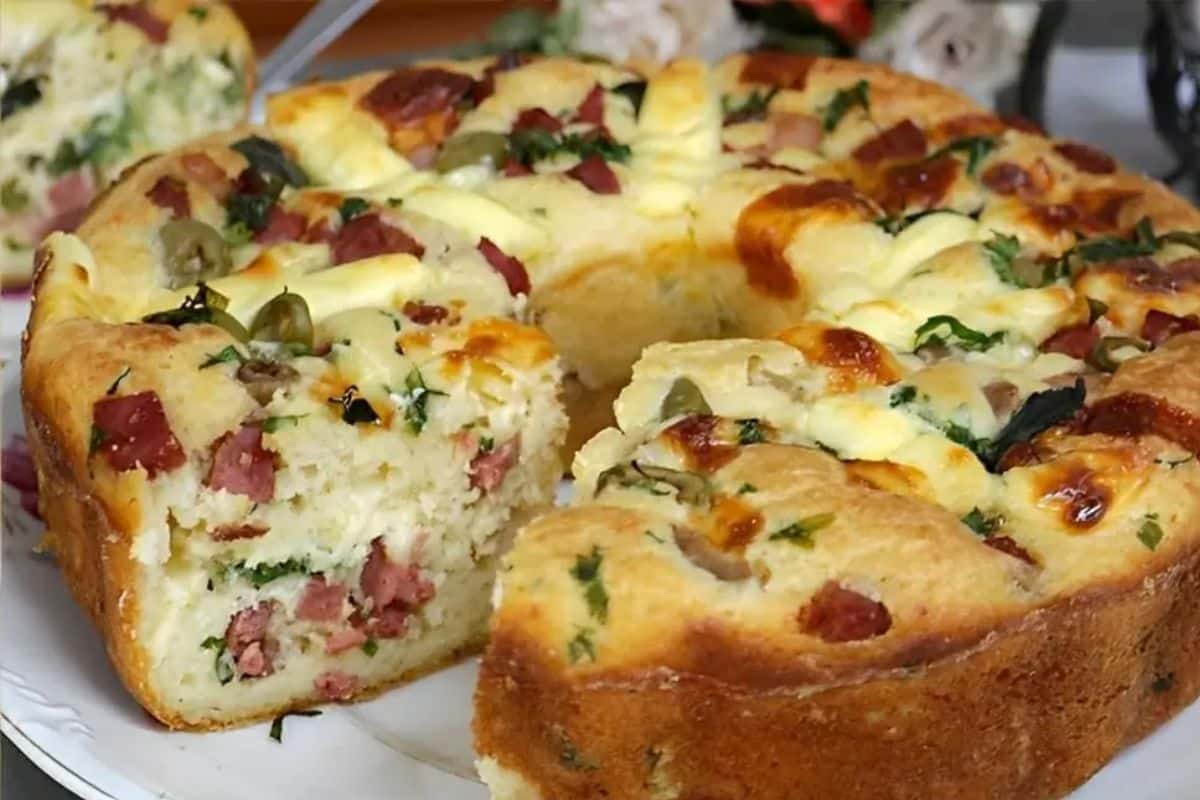 Bolo Salgado Fofinho, Receita Fácil e Muito Saborosa