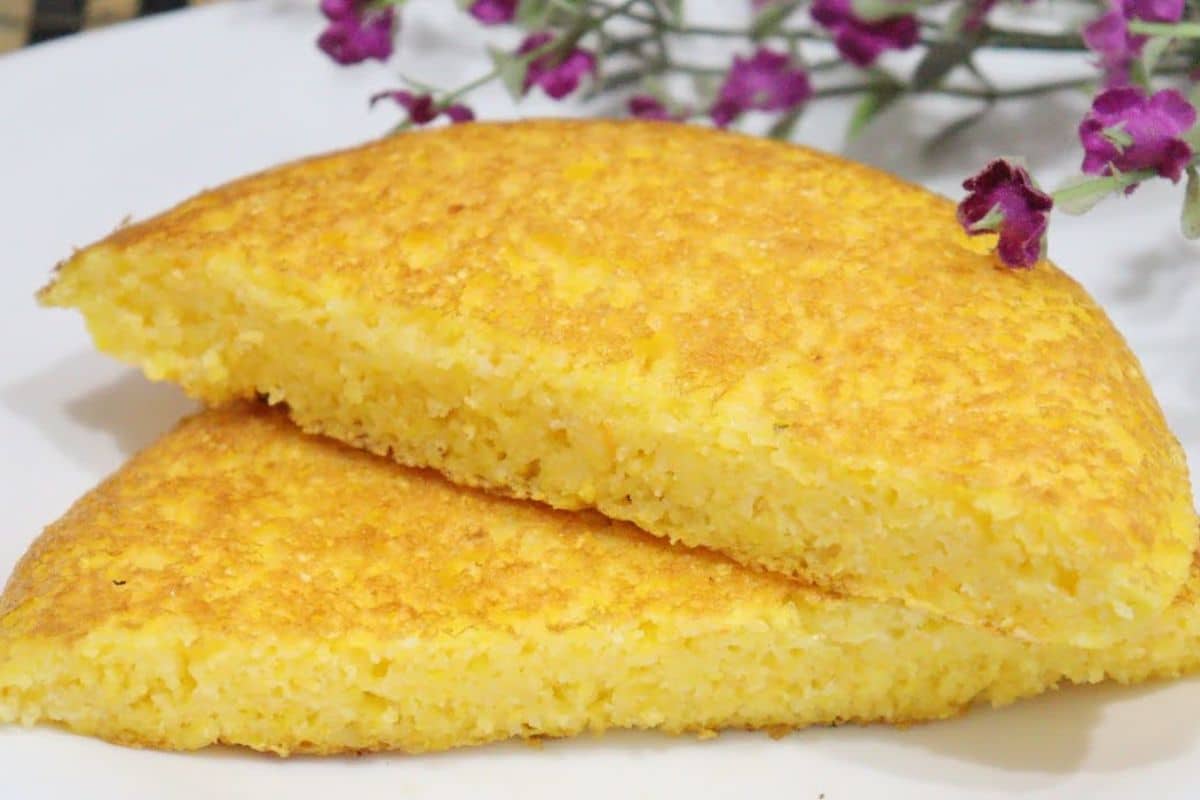 Pão de Cuscuz na Frigideira, Receitinha Perfeita