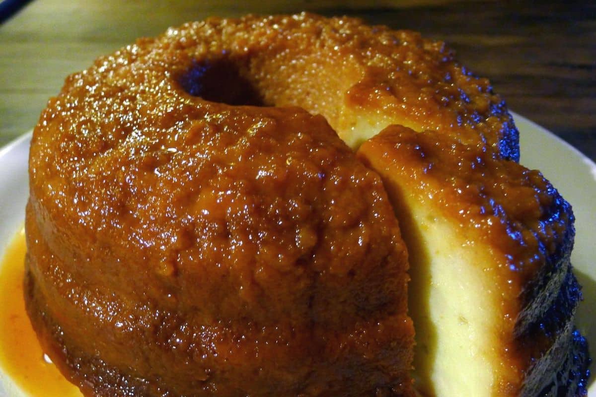 Pudim de Pão Econômico Que Fica Uma Delícia