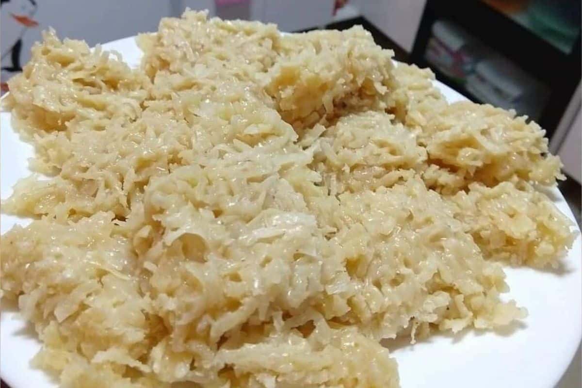 Cocada de leite condensado
