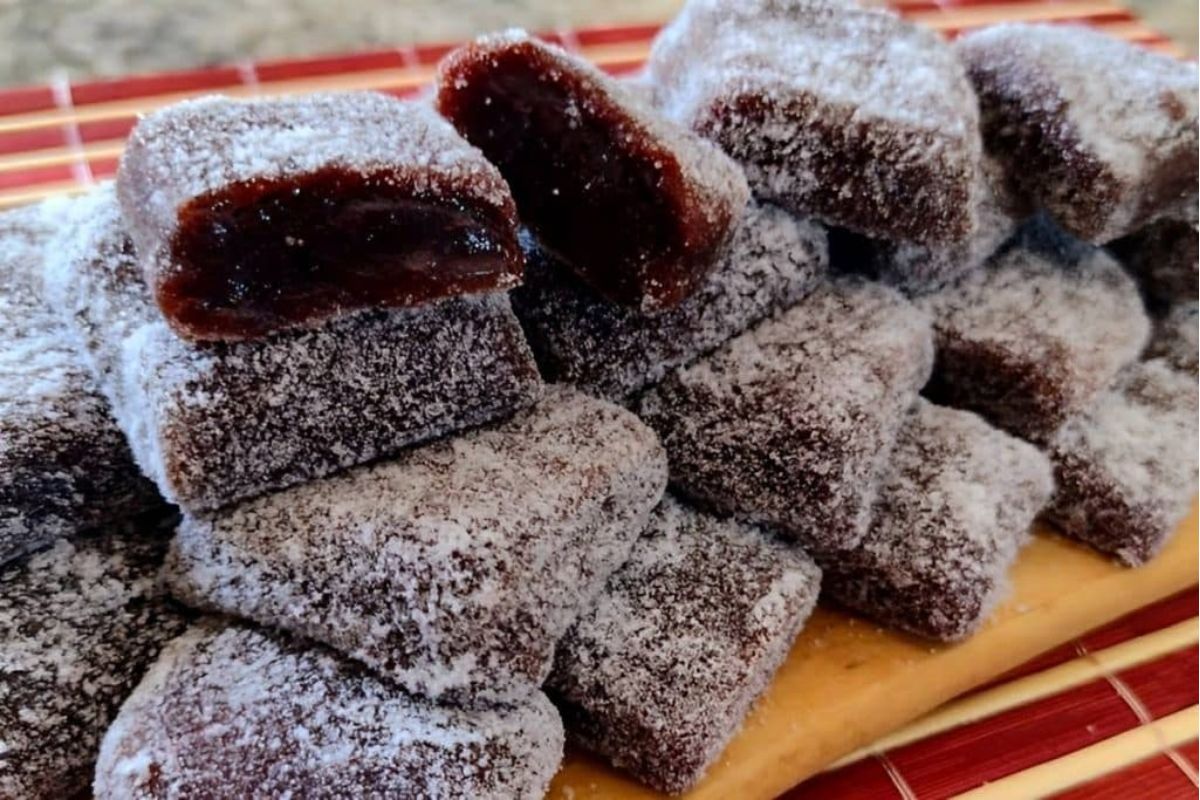 Doce de banana de corte macio