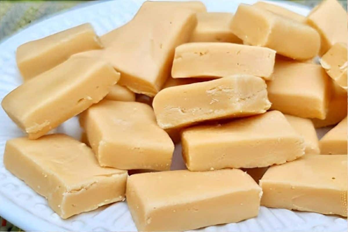 Doce de leite macio de corte