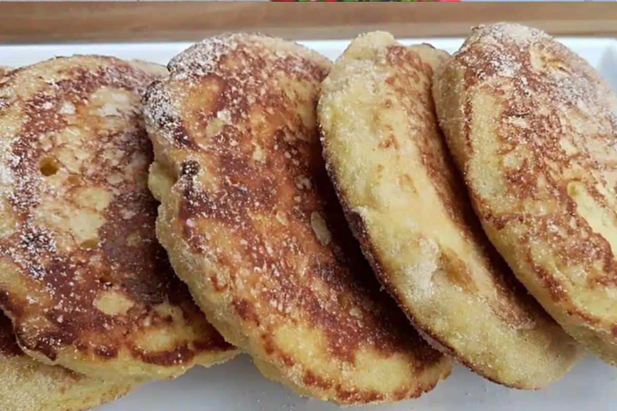 Pãozinho de banana feito em 10 minutos