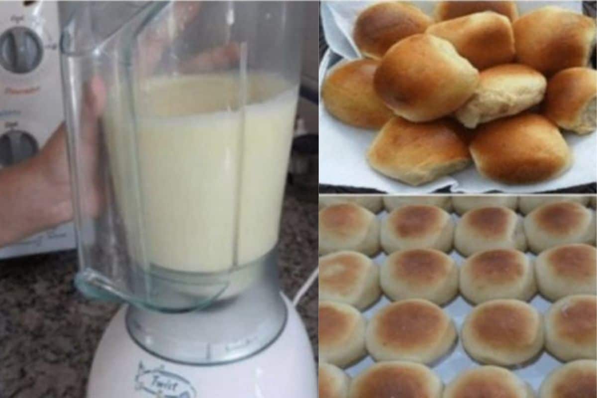 Pãozinho de liquidificador fácil