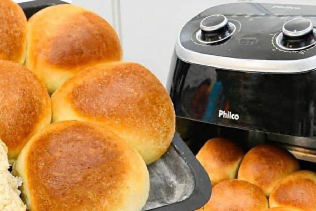 Pão Caseiro na AirFryer: Rapidez e Sabor em Apenas 15 Minutos