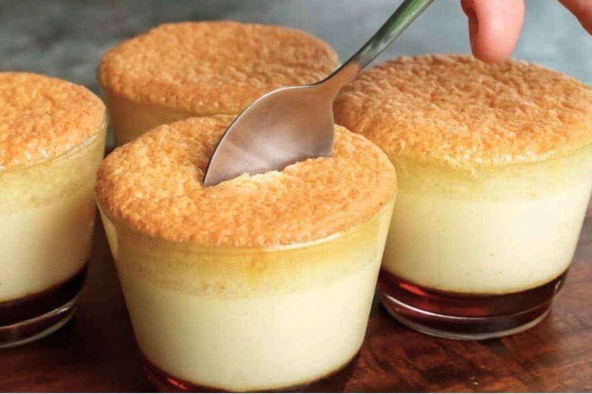 Pudim Bolo no Copinho: A Combinação Perfeita de Sabores em Uma Sobremesa Deliciosa!