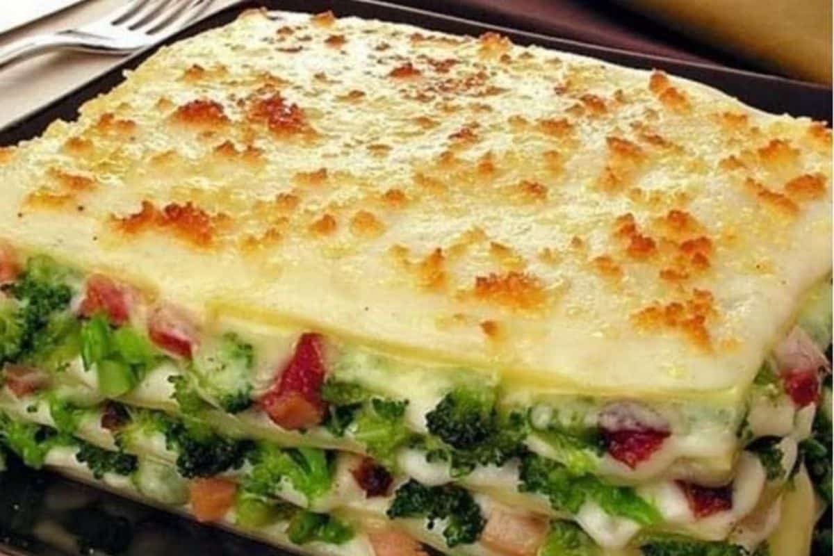 Lasanha de Brócolis com Molho Branco: Uma Delícia Vegetariana para Todos os Paladares