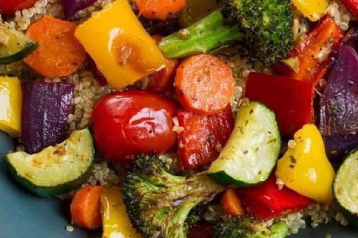 Legumes ao Forno Assados: Uma Explosão de Cores e Sabores na Sua Mesa!
