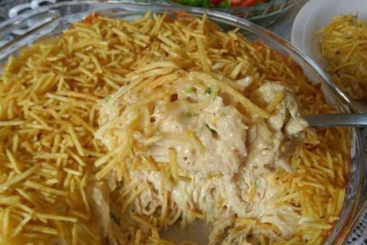 Fricassê de Frango com Milho – Uma Explosão de Delícias na Sua Cozinha