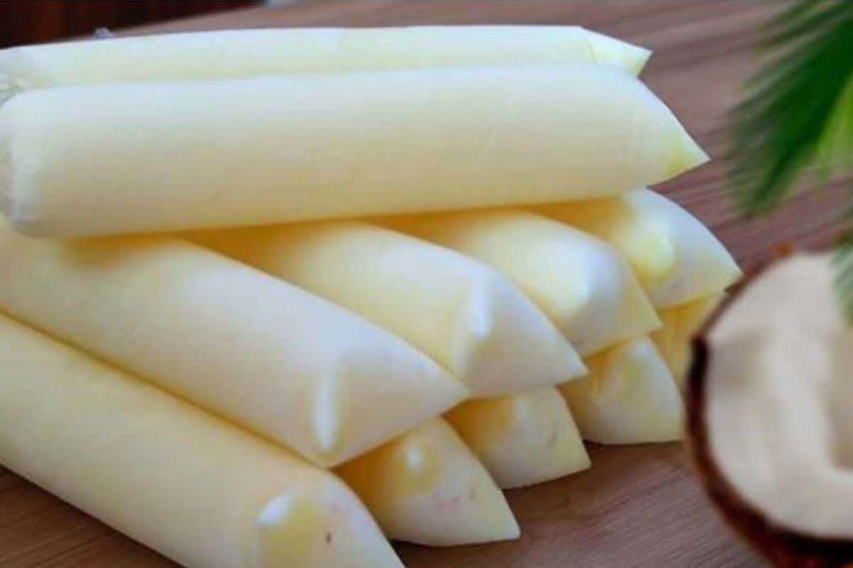 Desfrute do Sabor Tropical: Geladinho de Coco Cremoso