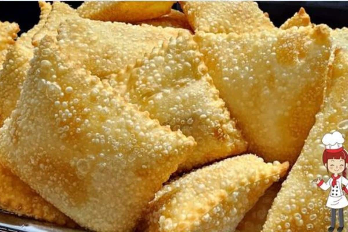 Pastel Especial de Feira de 3 ingredientes