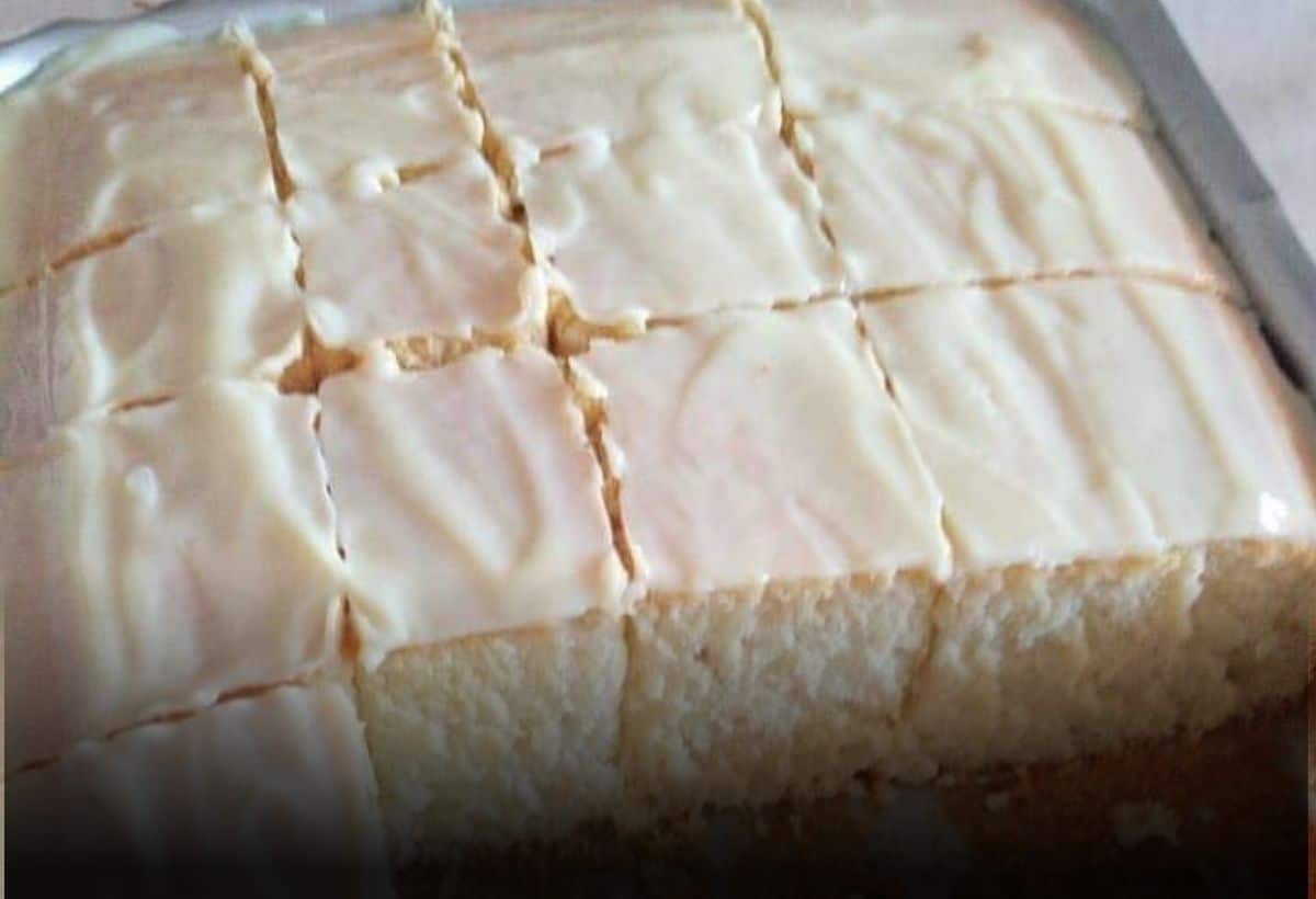 Bolo Manta de Seda: Receitinha prática, cremosa e muito saborosa!