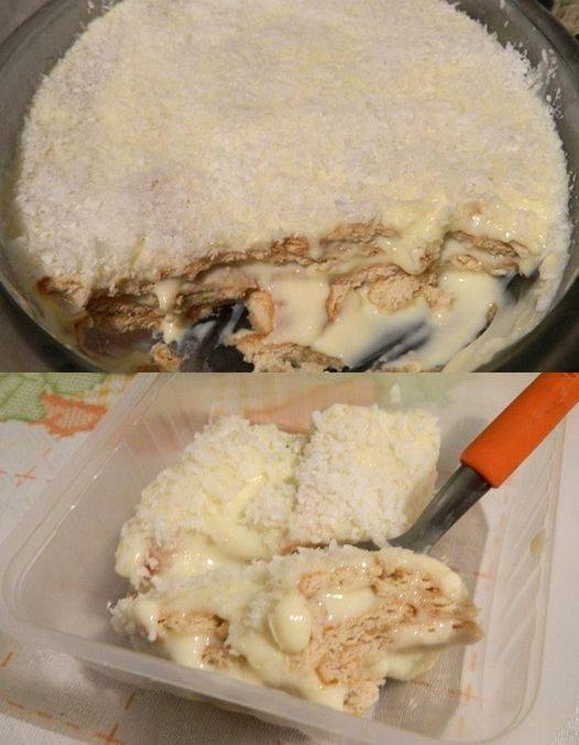 Pavê simples de bolacha maizena, uma sobremesa deliciosa, rápida e fácil!
