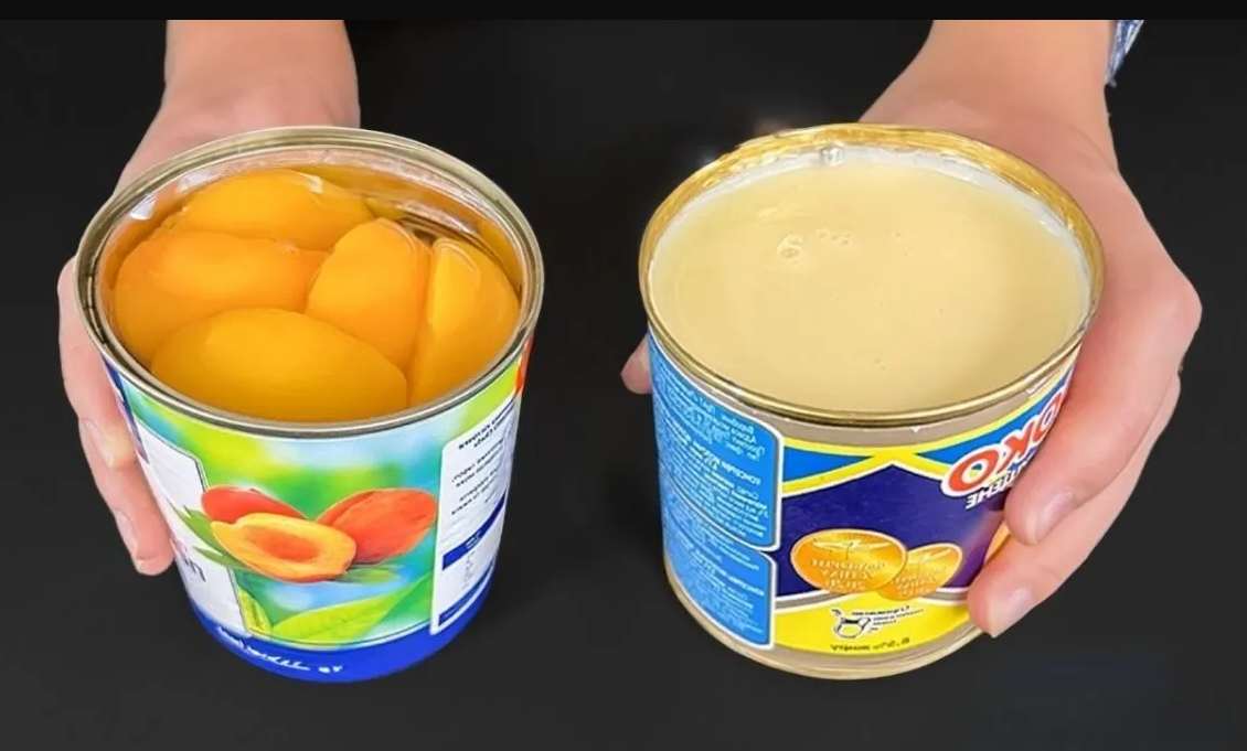 Sobremesa Gelada de Pêssegos