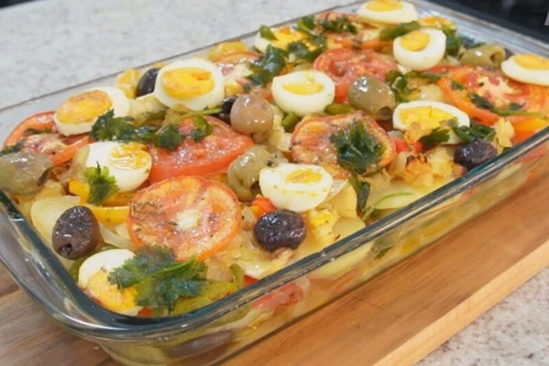 Quando faço essa receita de Bacalhoada do Chef, não sobra nem o cheiro!