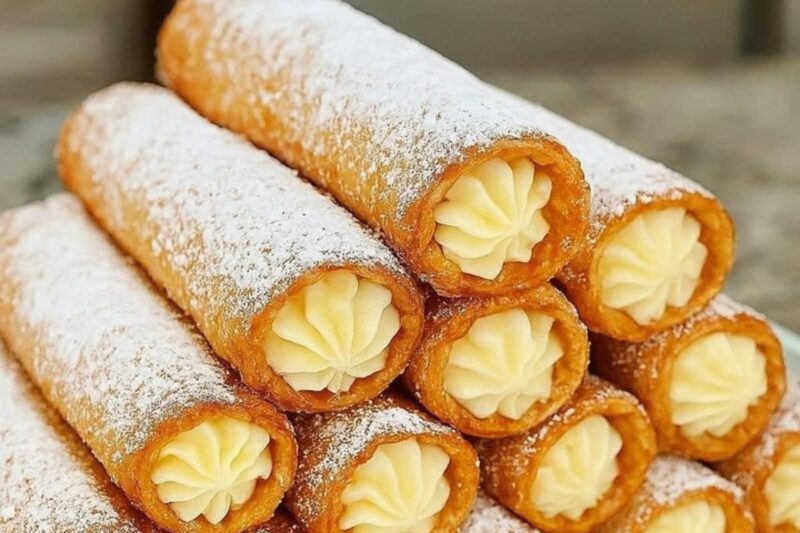 Faço Cannoli com Massa de Pastel e ninguém acredita que é tão simples