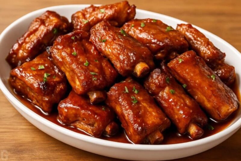 Quando faço essa receita de Costelinha de Porco na Pressão, ela desaparece da mesa rapidinho!