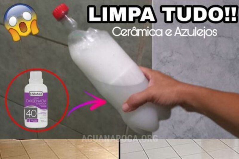 Esse limpa pisos caseiro deixa o chão brilhando e leva só 3 ingredientes!