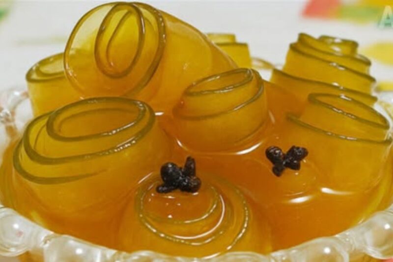 Doce de mamão verde enrolado: igual ao da vovó, mas bem mais prático