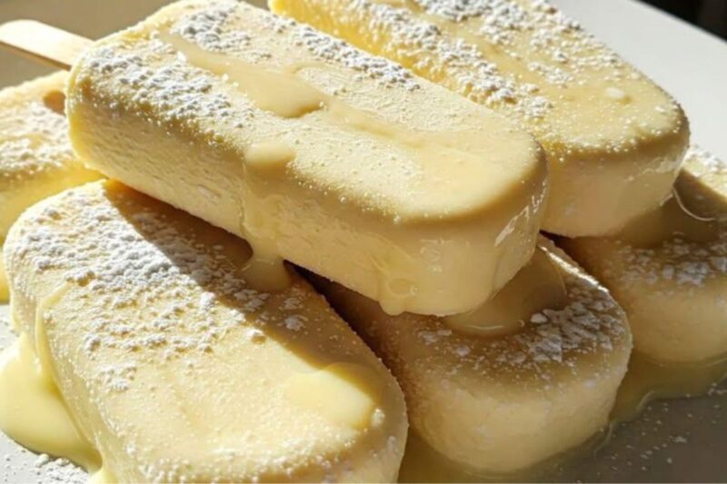 Esse Picolé de Leite Ninho é tão cremoso que parece sobremesa de restaurante