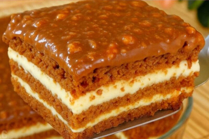 Faço esse pavê no domingo e some da geladeira em minutos!