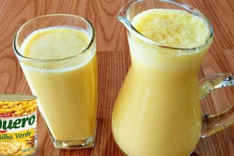 Suco de Milho Cremoso: refrescante, docinho e vicia qualquer um