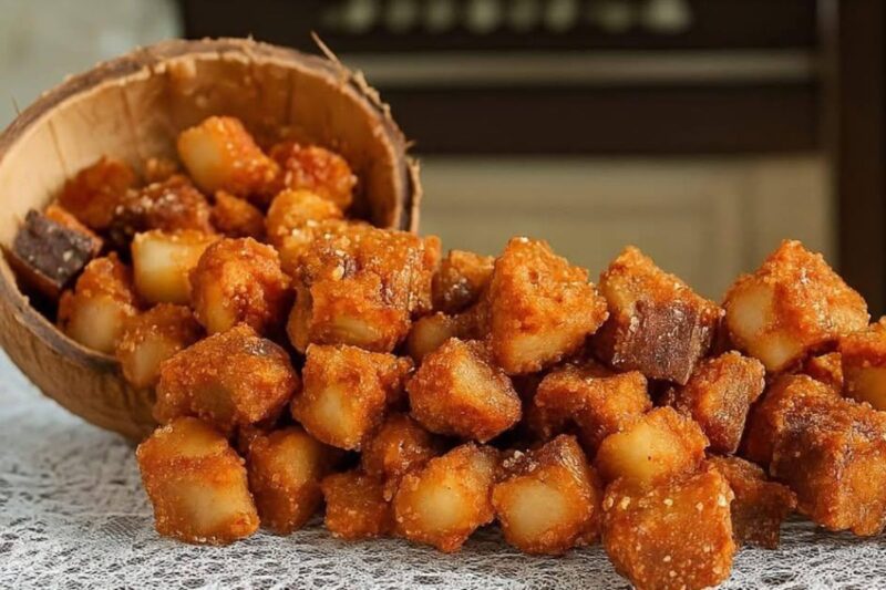 Coquinho Caramelizado Crocante que derrete na boca e vicia
