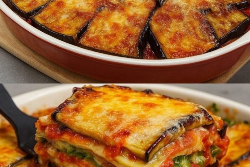 Quando faço essa receita de Lasanha de Berinjela, ninguém acredita que não tem massa!