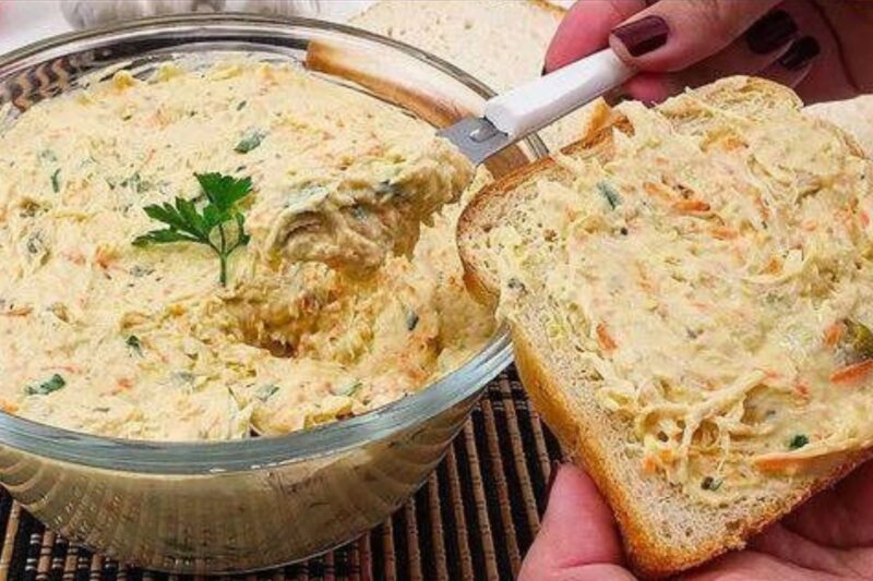 Receita de Patê de Frango Rápido que fica pronta num piscar de olhos