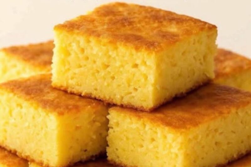 Não faça outro bolo antes de provar esse Bolo de Fubá Cremoso da Vovó Ana