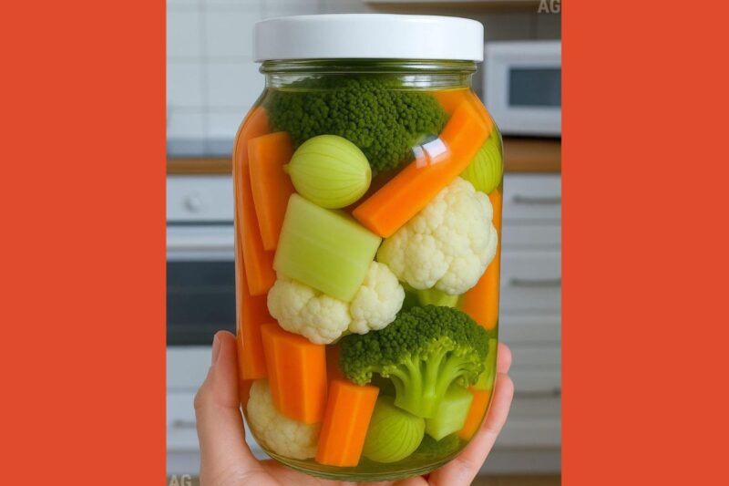 Minha Conserva de Legumes Caseira é tão boa que o povo come até pura
